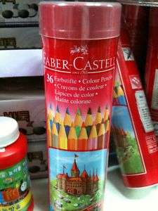 FABER CASTELL Watercolour Pencils in Tube, 12/ 24/ 36  