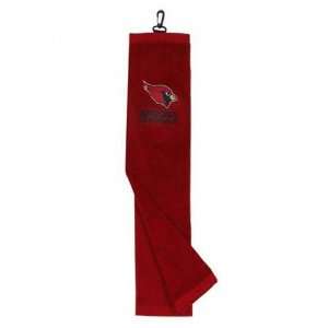  Arizona Cardinals 16x26 Embroidered Tri Fold Towel Sports 