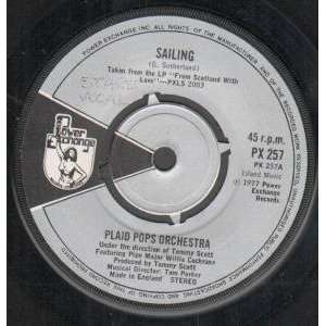   INCH (7 VINYL 45) UK POWER EXCHANGE 1977 PLAID POPS ORCHESTRA Music