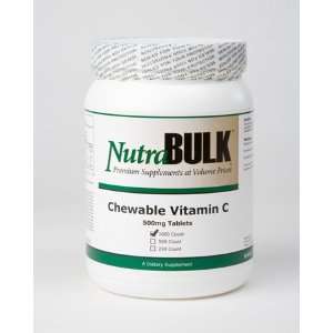  Chewable Vitamin C 500mg Tablets 1000 Count Health 