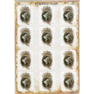 Saint Rita 36 Religious Chromo NB Stickers from Italy Patron for 