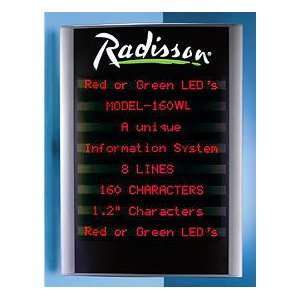   Light Box Programmable Red LED Sign Display 27 x 37