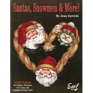  Santas, Snowmen & More JEAN ZAWICKI Books