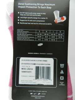 NIKE ELITE NEW Breast Cancer Awareness Pink Basketball Socks Size 8 12 