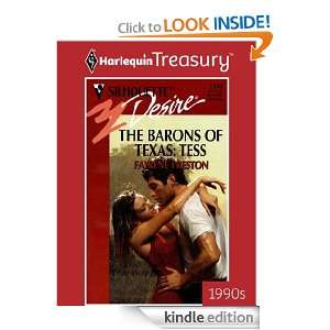 The Barons of Texas Tess (Silhouette Desire) Fayrene Preston  