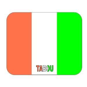  Ivory Coast (Cote DIvoire), Tabou Mouse Pad Everything 