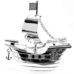 Emporium Christening Gifts Christening Gifts. Silverplated Pirate Ship 