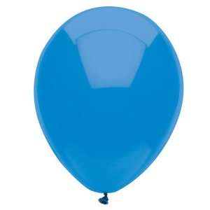  Bright Blue 12 Latex Balloons   6 count: Home & Kitchen