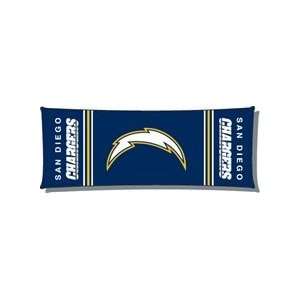 San Diego Chargers NFL Body Pillow   19 x 54  Home 