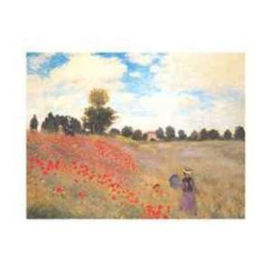  Coquelicots by Claude Monet 28x20