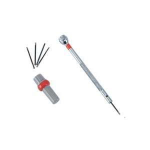  Individual 1.2mm Screwdriver With 4 Spare Blades 