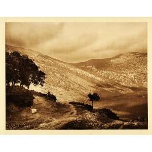  1926 Mount Parnassus Delphi Greece Hellas Foothills Art 
