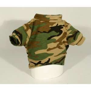   Dogs in Olive Green Camouflage Design. Size X Large.