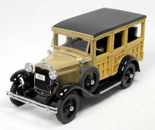 DL Danbury Mint 1931 Ford Model A Woody Station Wagon 1:24  