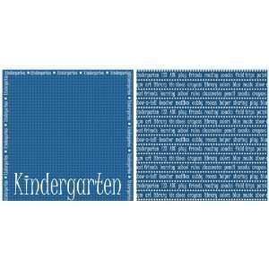   Is Cool Double Sided Paper 12X12 Kindergarten: Arts, Crafts & Sewing