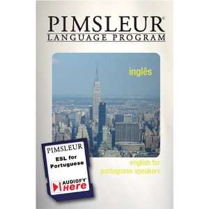  Pimsleur English as a Second Language for Portuguese (Brazilian 