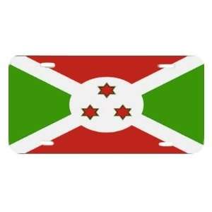  Burundi Burundian Flag Vanity Auto License Plate 