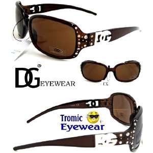 DG Eyewear Rhinestone Designer Fashion Celebrity Sunglasses 2116B