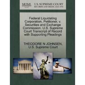  Federal Liquidating Corporation, Petitioner, v. Securities 