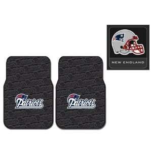  3 Piece New England Patriots Automotive Interior Gift Set 