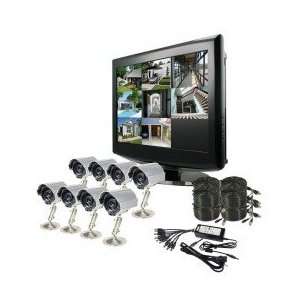   CH Complete Security DVR Camera LCD Monitor System: Camera & Photo