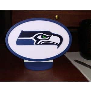  Fan Creations Seattle Seahawks Logo Art with Stand Sports 