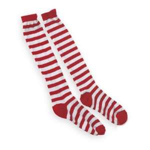  Bozo Red And White Socks Child   Accessories & Makeup 