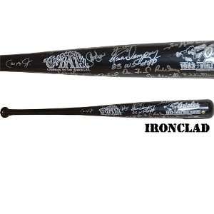   Orioles 1983 World Series Champions Team Signed Bat: Sports & Outdoors