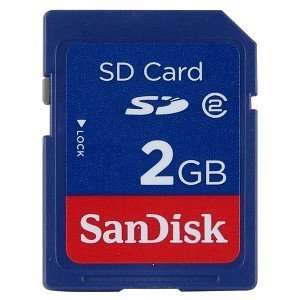    SanDisk 2GB Class 2 Secure Digital Memory Card Electronics