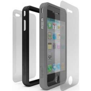  Cygnett Snaps Duo Silicone Frames for iPhone 4   Gray 