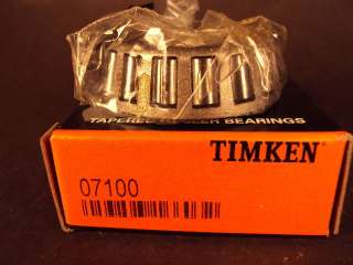 Timken 07100 Tapered Roller Bearing Cone  