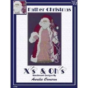  Father Christmas   Cross Stitch Pattern Arts, Crafts 