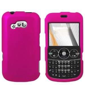   LG 900G Cell Phone Rubber Rose Pink Protective Case Faceplate Cover