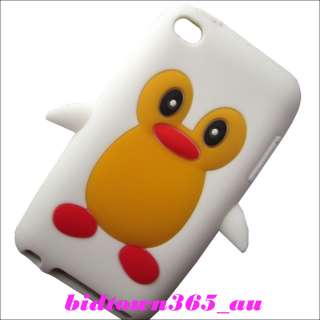   Cute Penguin Soft Gel Silicone Back Case Cover for Ipod touch 4 4G 4th