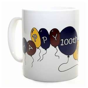  100th Birthday Coffee Mug: Age 100 Mug: Kitchen & Dining