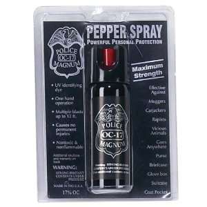 Magnum Pepper Spray, 17% Capsicum, 3 oz., Fogger Unit  