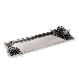  Star Home Zinnia Rectangular Serve Tray, 19 Inch L by 6 1 