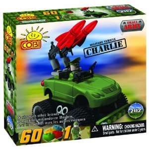    COBI Small Army Charlie Vehicle, 60 Piece Set Toys & Games