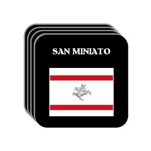 Italy Region, Tuscany (Toscana)   SAN MINIATO Set of 4 Mini Mousepad 