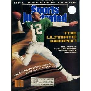  Randall Cunningham Unsigned 1989 Sports Illustrated 