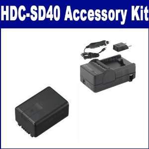  Panasonic HDC SD40 Camcorder Accessory Kit includes SDM 