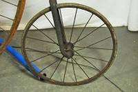 Antique 1880s Pope Columbia High wheeler Penny Farthing bike bicycle 