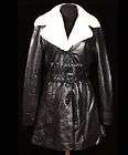 Ladies Soft Leather Trench Coat  