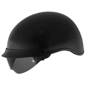 Helmets U 72 Half Solid Helmet, Matte Black, Helmet Type Half Helmets 