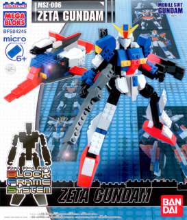 GUNDAM Mega Bloks MSZ 006 Zeta Block Frame System LEGO  
