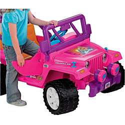 Power Wheels Barbie Jammin Jeep  Overstock