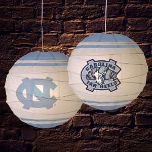  University of North Carolina Rice Paper Lamp: Home 