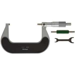  102 324 Outside Micrometer, Heat Insulated Frame, Ratchet Stop 