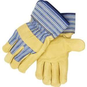 Black Stallion 5P Premium Grain Pigskin Leather Palm Gloves   Short 