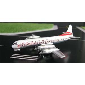  Aeroclassics Western Airlines L 188 Electra Model Airplane 